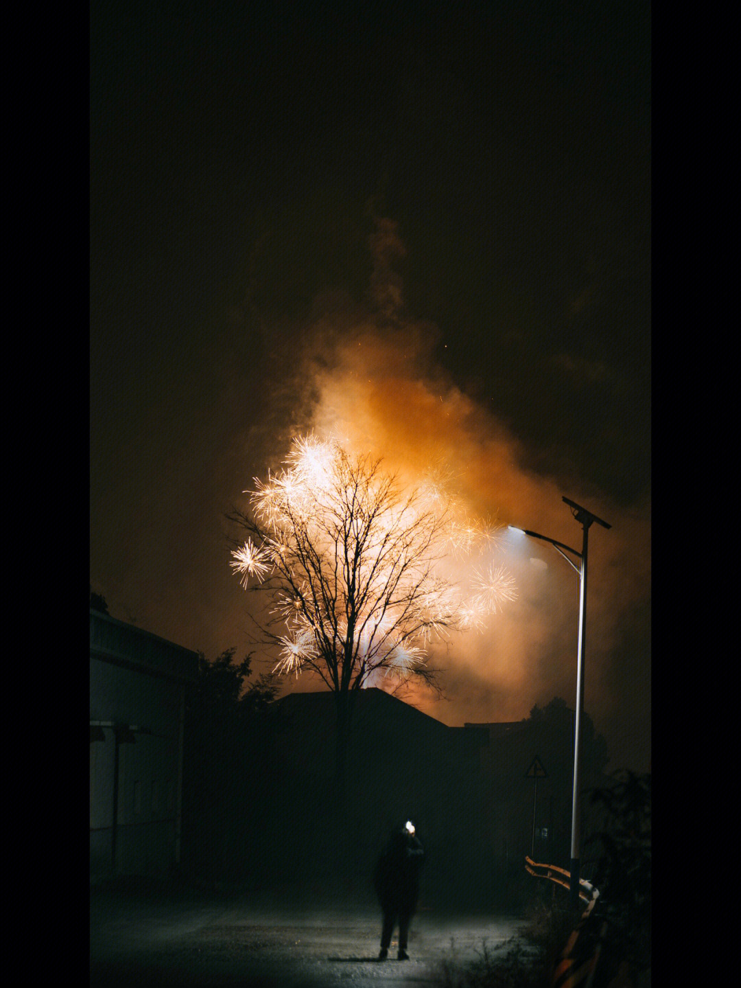 铁树银花除夕夜