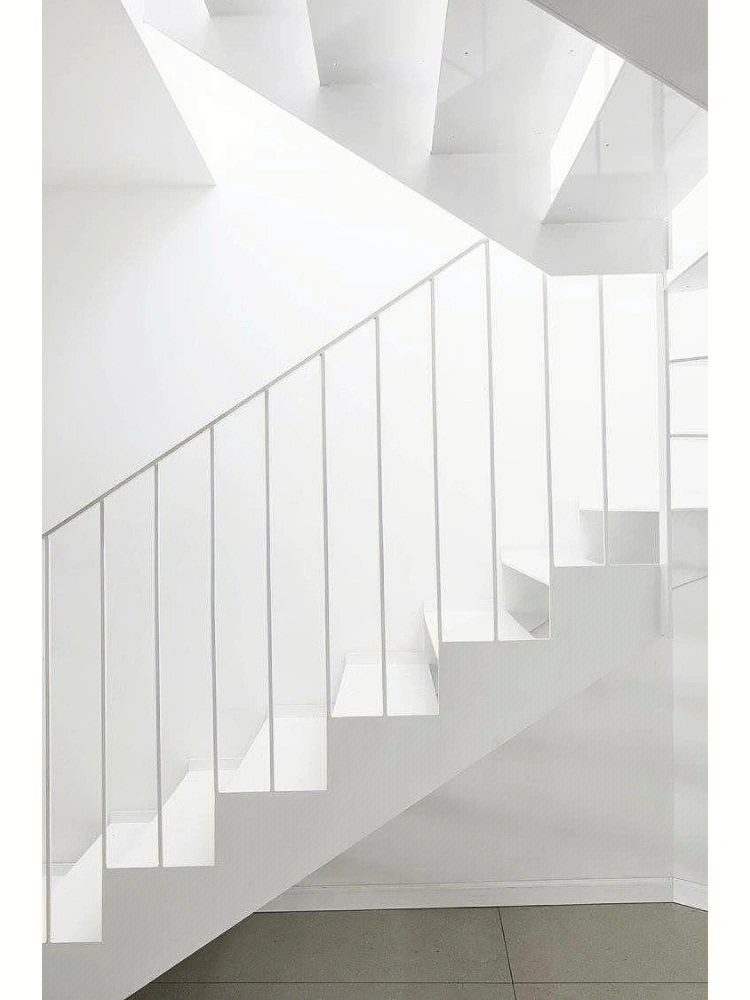 超好看的楼梯扶手,国内很少有人做这样的楼梯,千篇一律的玻璃和木制