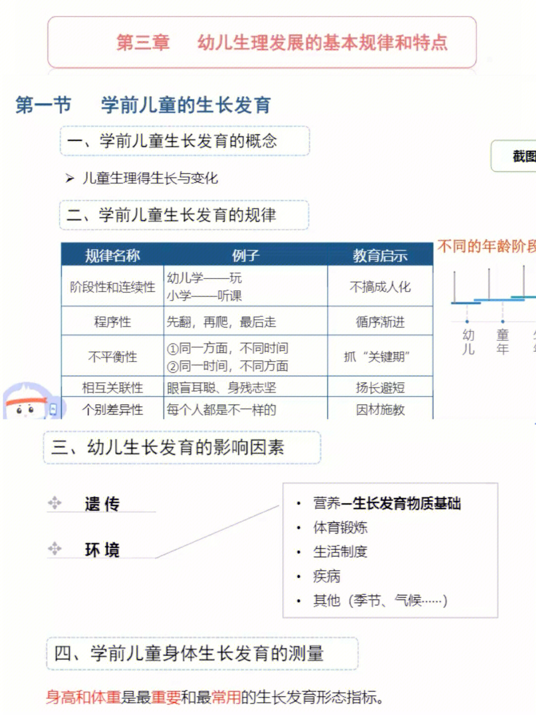 幼儿动作的发展9999第46615章 学前儿童认知的发展第166