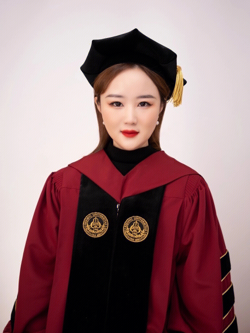 韩国首尔毕业季世宗大学博士毕业照