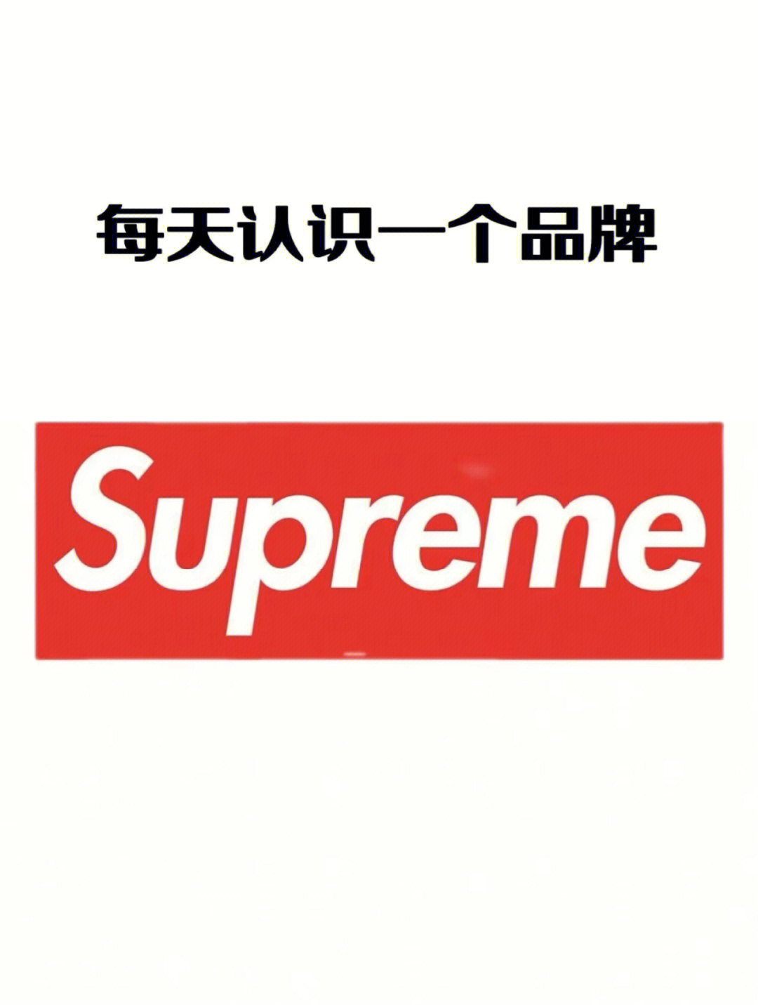 supreme logo黑白图片