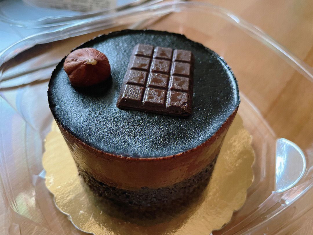 wholefoods猴父子榛子巧克力蛋糕