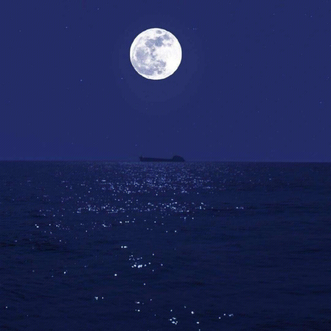 绝美月亮背景图图片