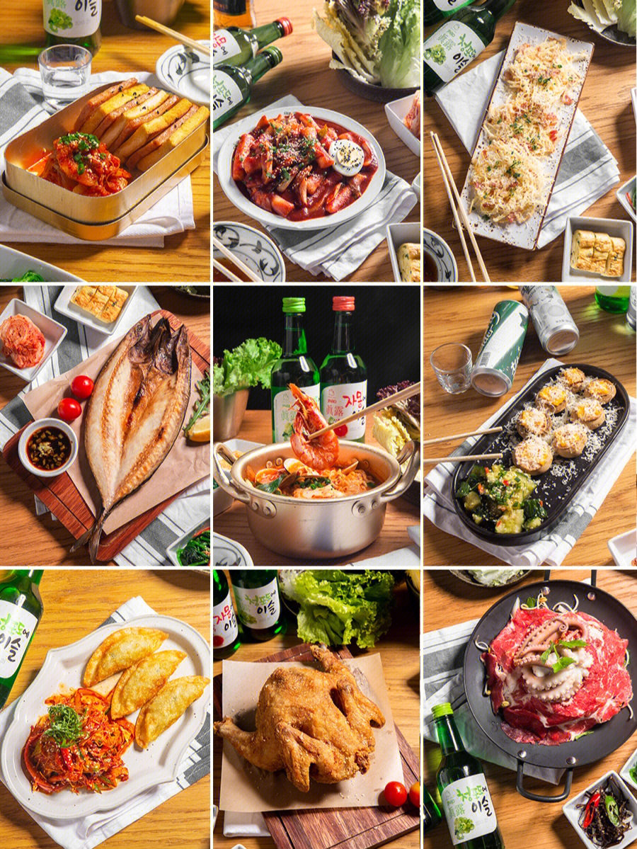 韩式料理拍摄上海摄影韩国餐馆拍菜