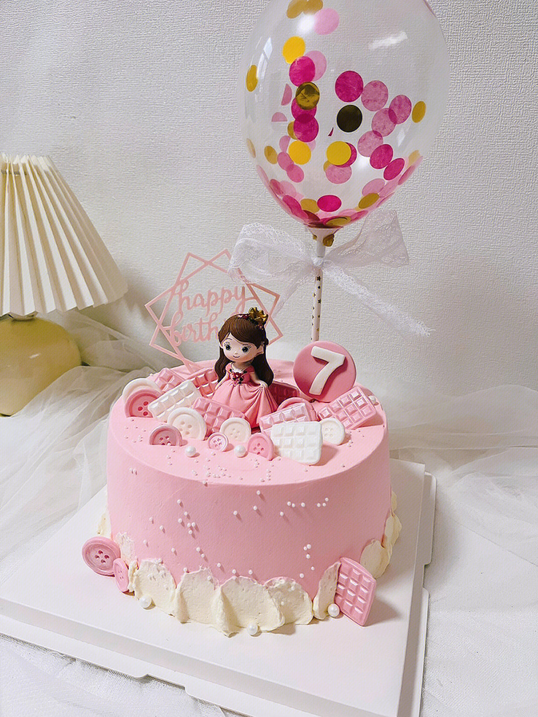 微拉公主蛋糕女孩生日蛋糕