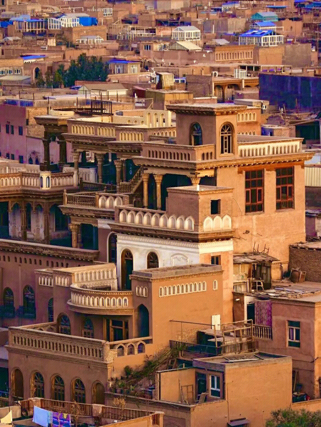 喀什古城照片 风景图片
