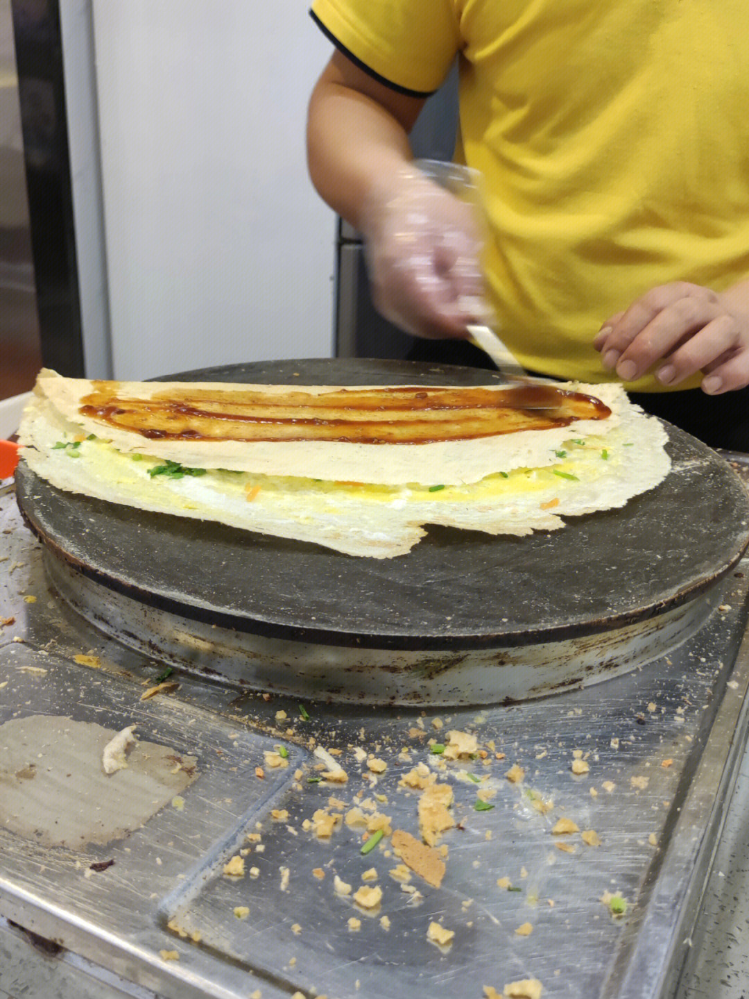 青园街范西路煎饼图片