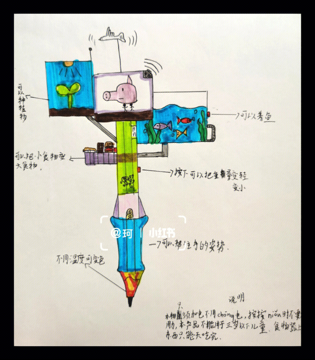 四年级美术第⑧课笔的世界6班