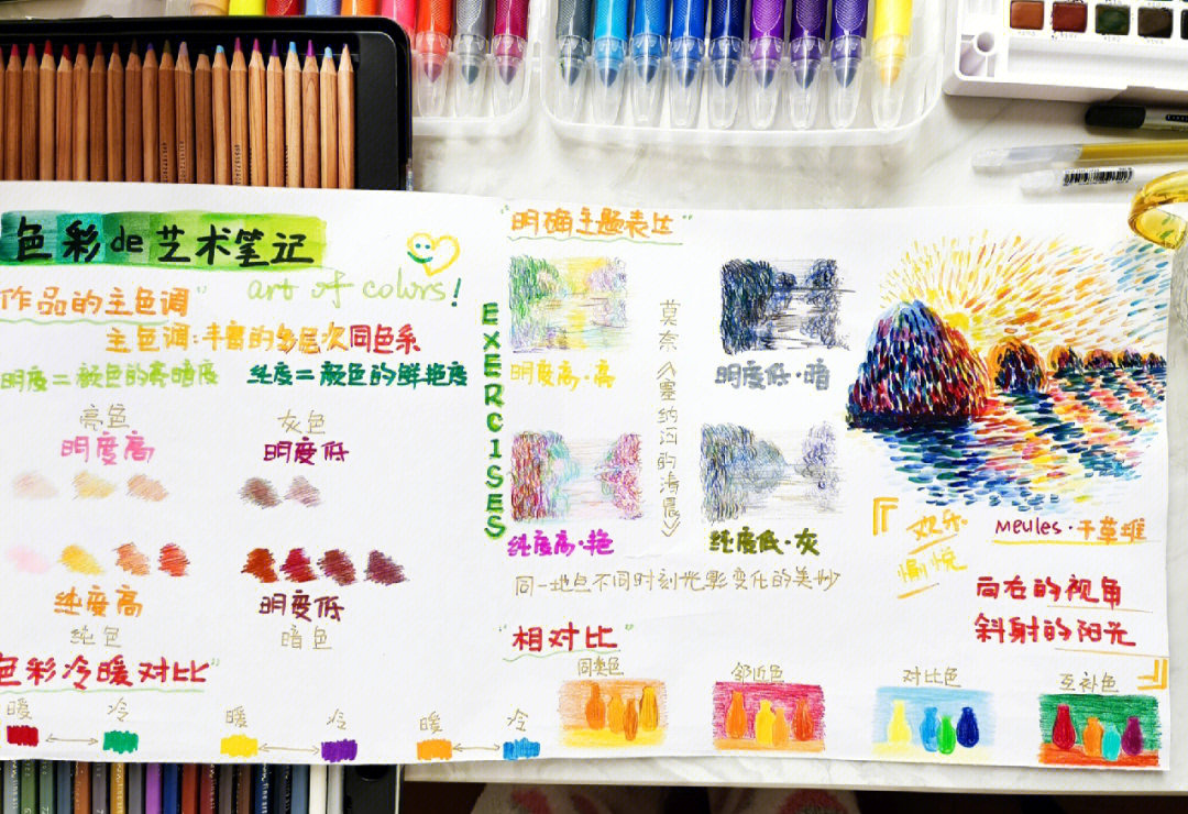色彩学习艺术笔记