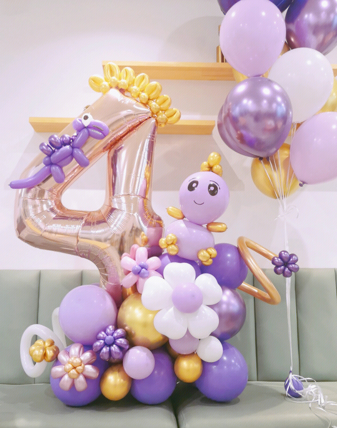 阿德莱德气球甜品小恐龙主题生日派对