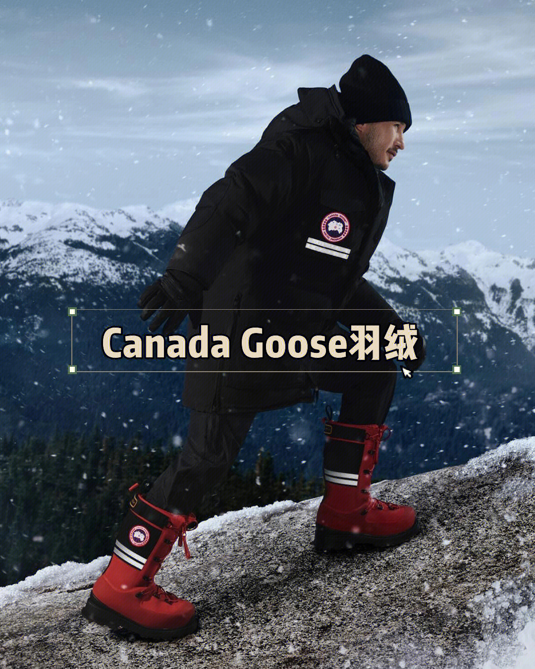 canada goose是来自加拿大知名的羽绒服品牌,成立于1957年,其羽绒服饰