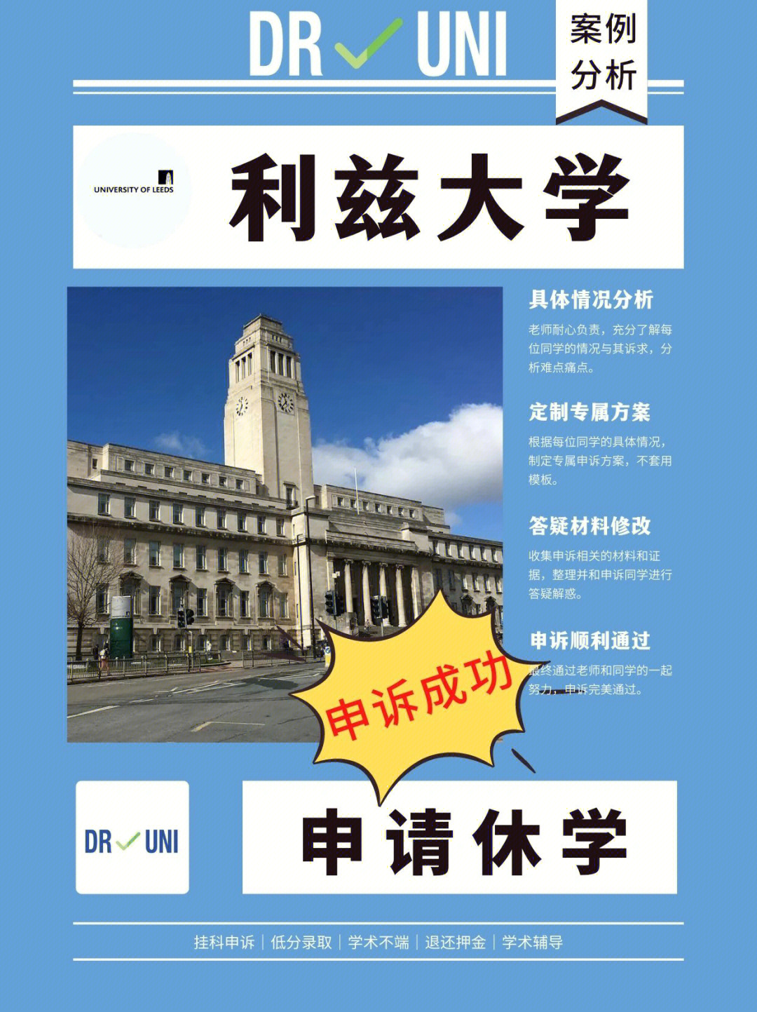 英国利兹大学一年学费图片