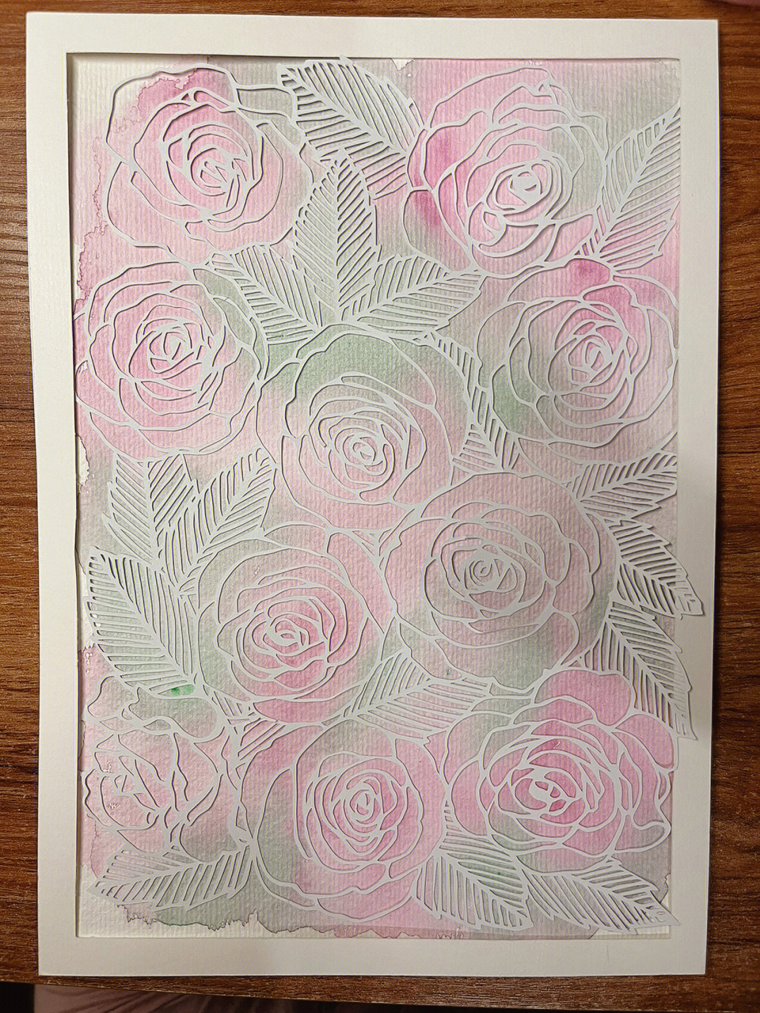 纸雕花卉的简单方法图片