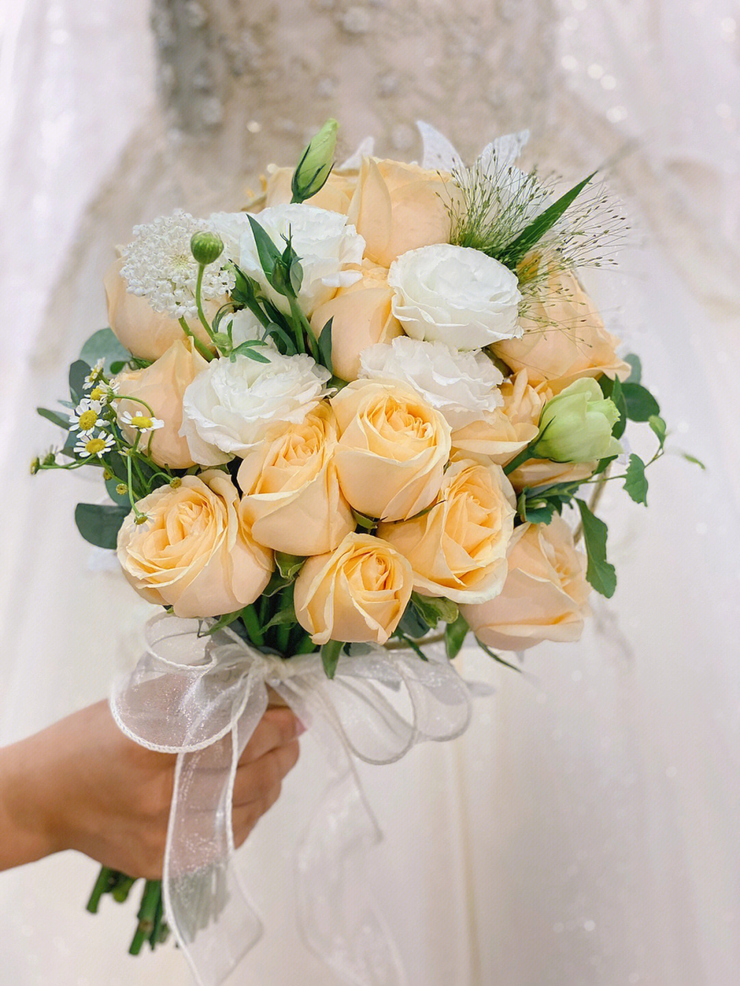 新娘手捧花的含义图片