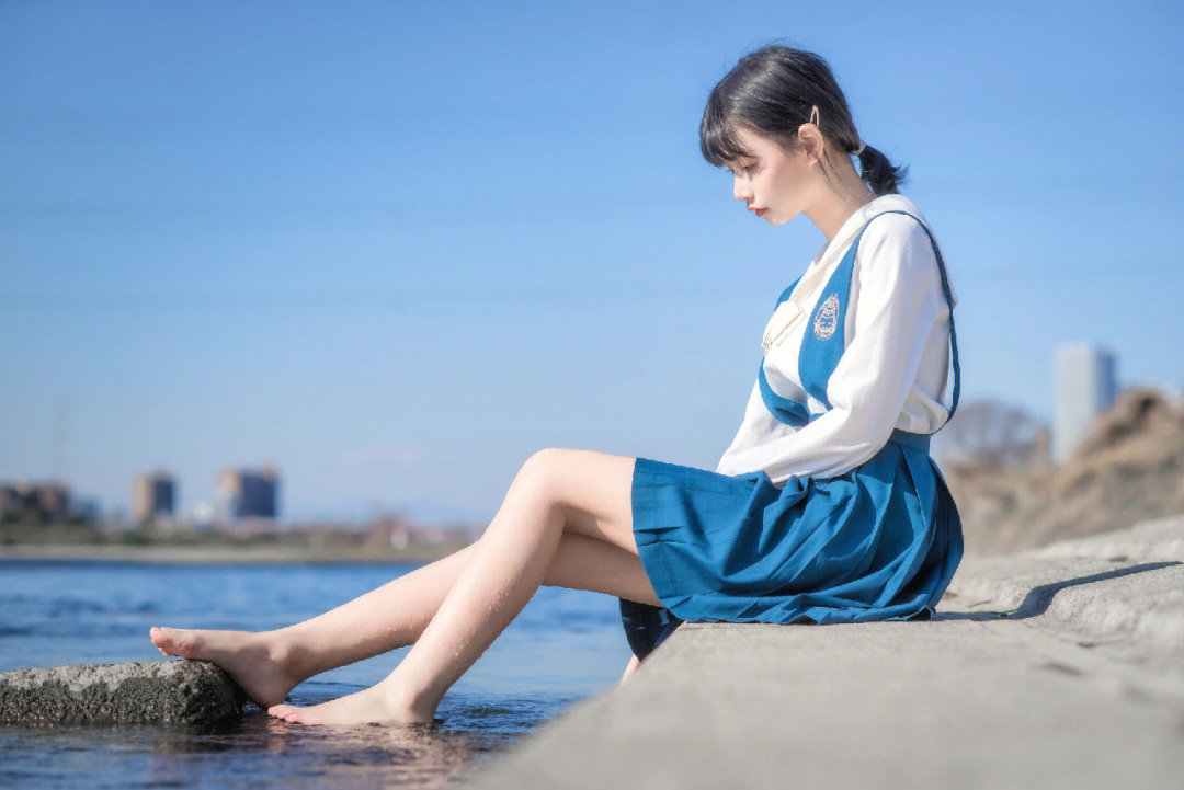 日系jk制服少女写真小清新糖水美女