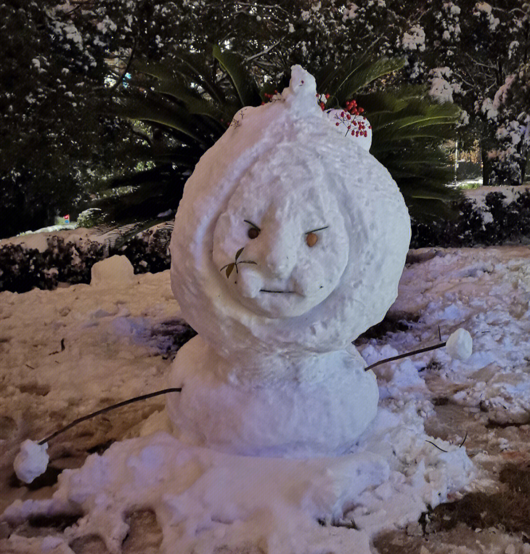 派大星雪人图片