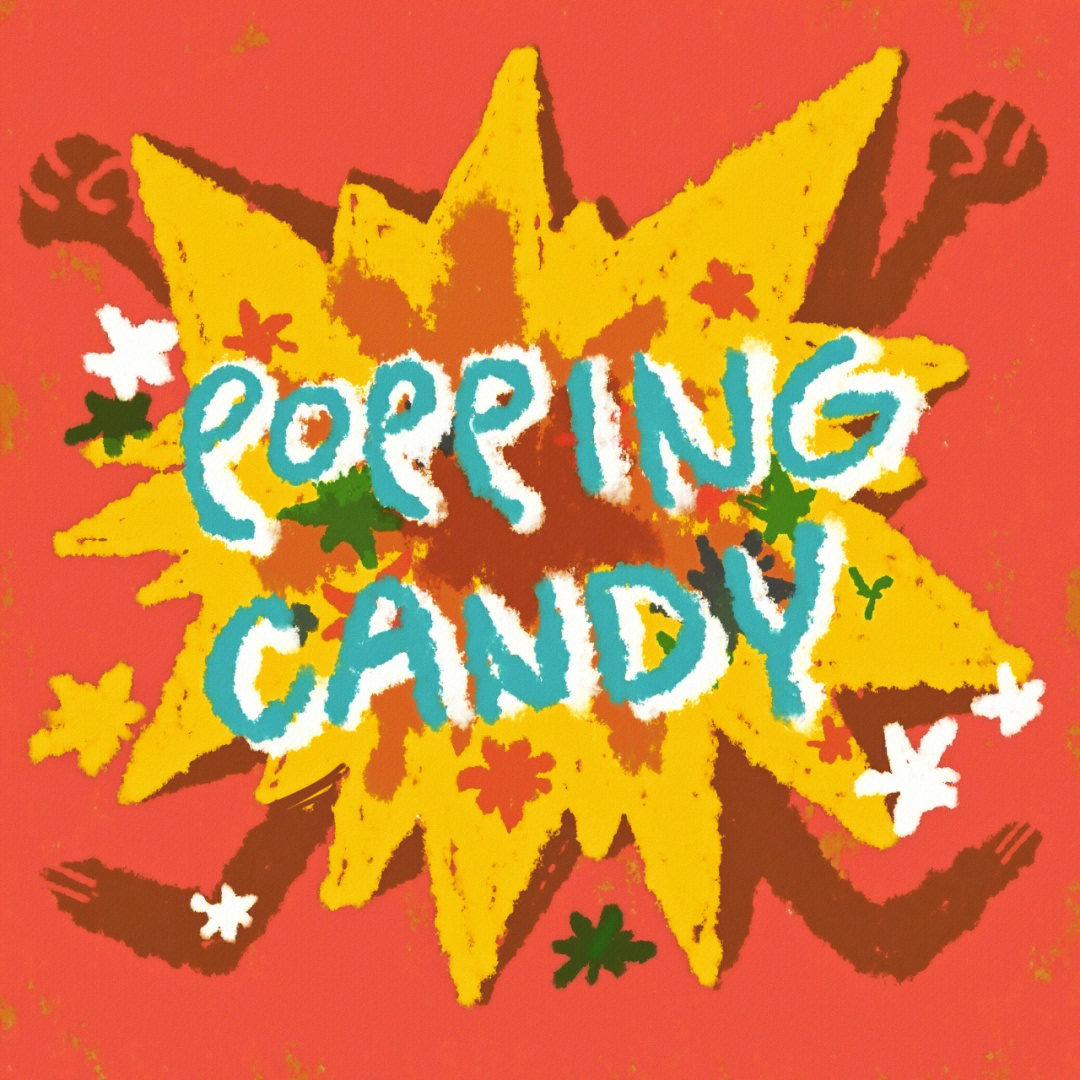 poppingcandy系列小插画