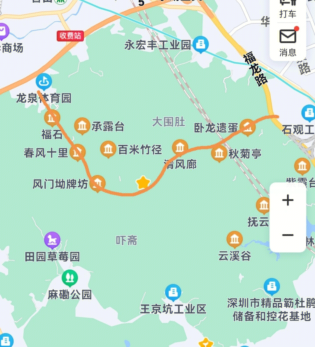 北京阳台山地图图片