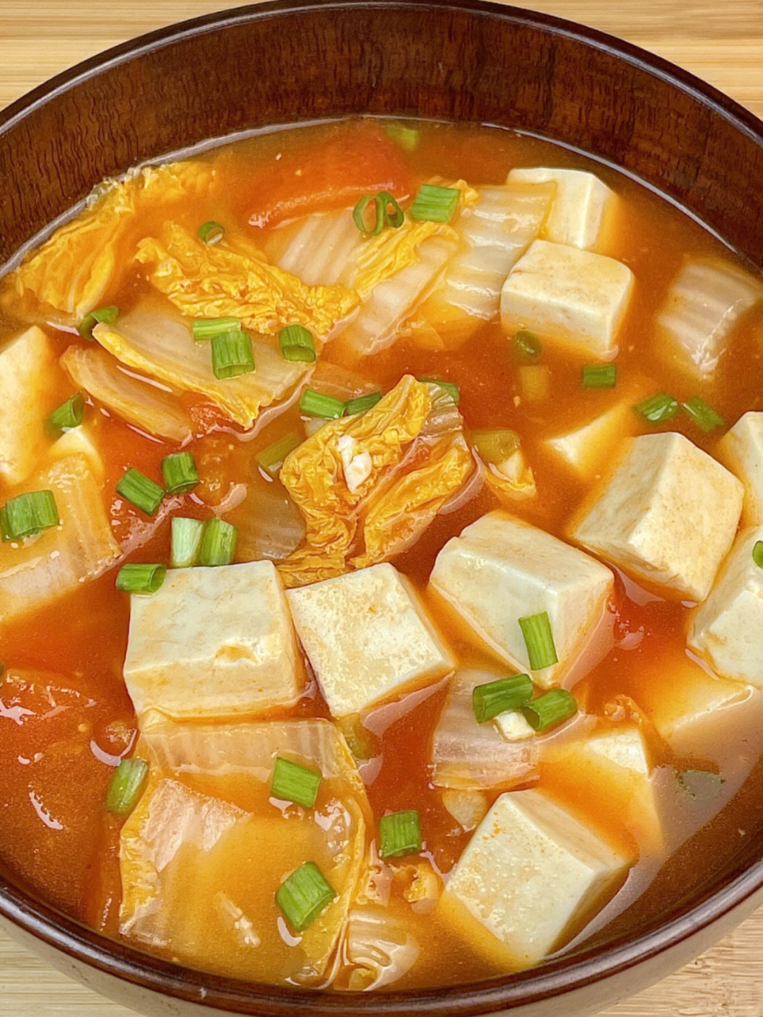 美味又营养的番茄豆腐汤