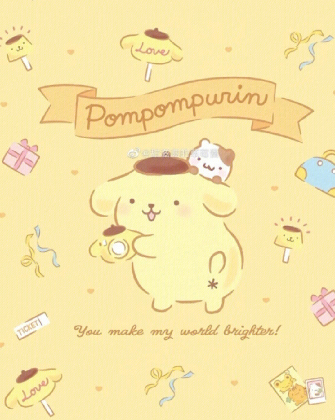 布丁狗图片