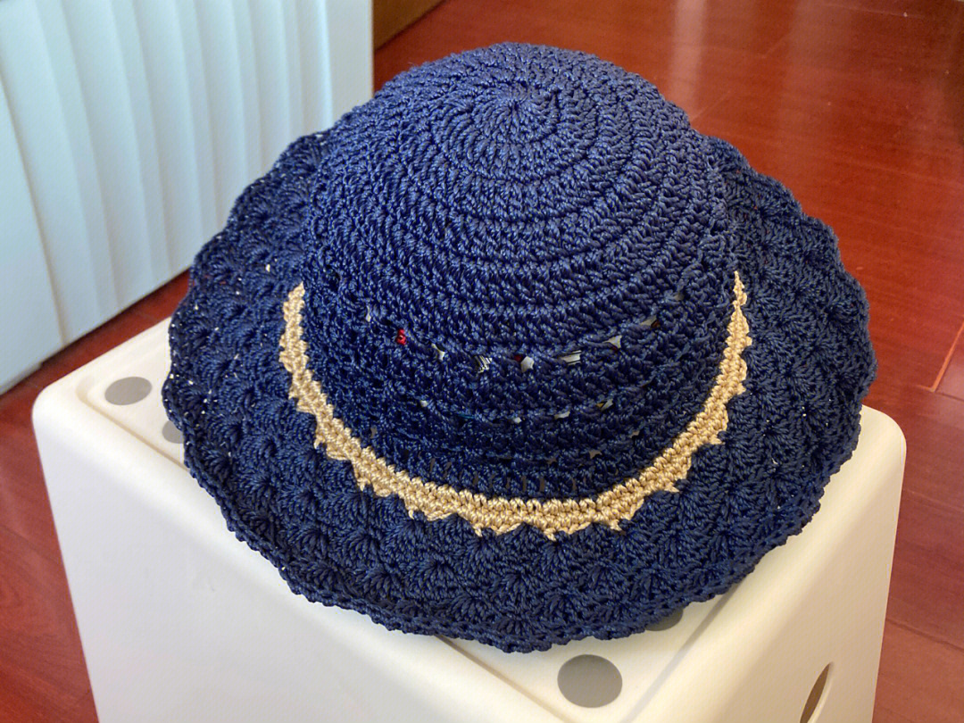 手工编织太阳帽