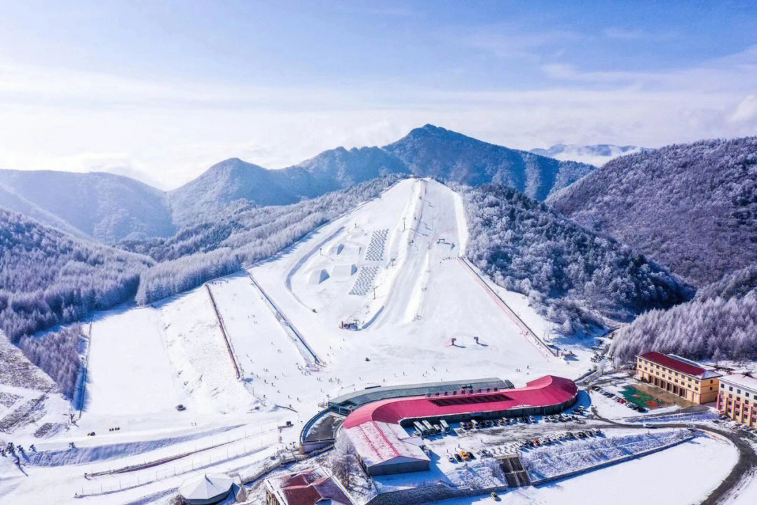 宁夏最大的滑雪场图片