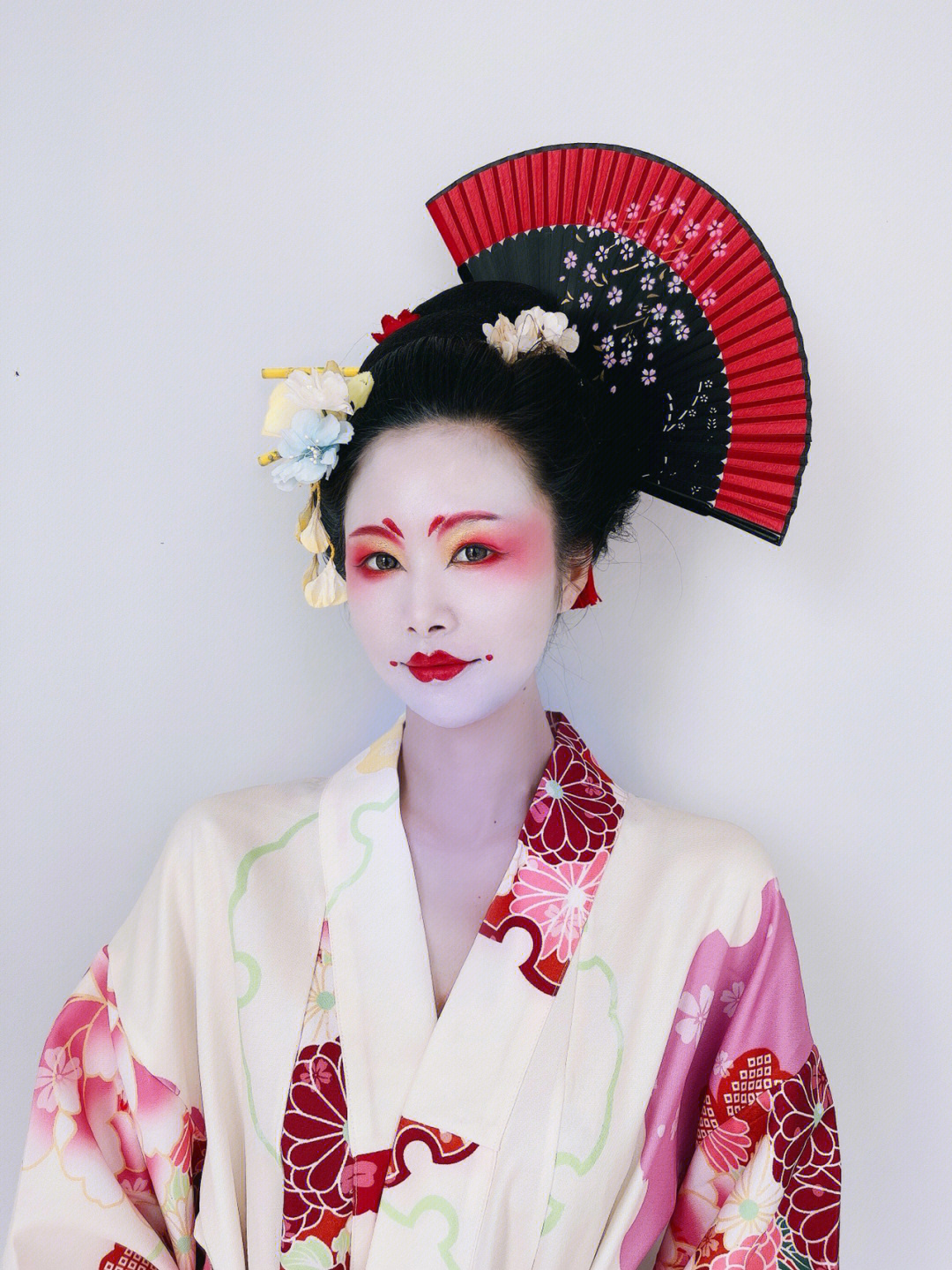 创意妆容丨日本艺伎妆容丨妆容分享
