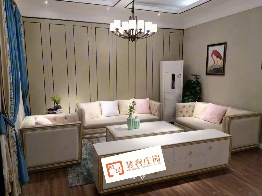 美式家具客厅沙发