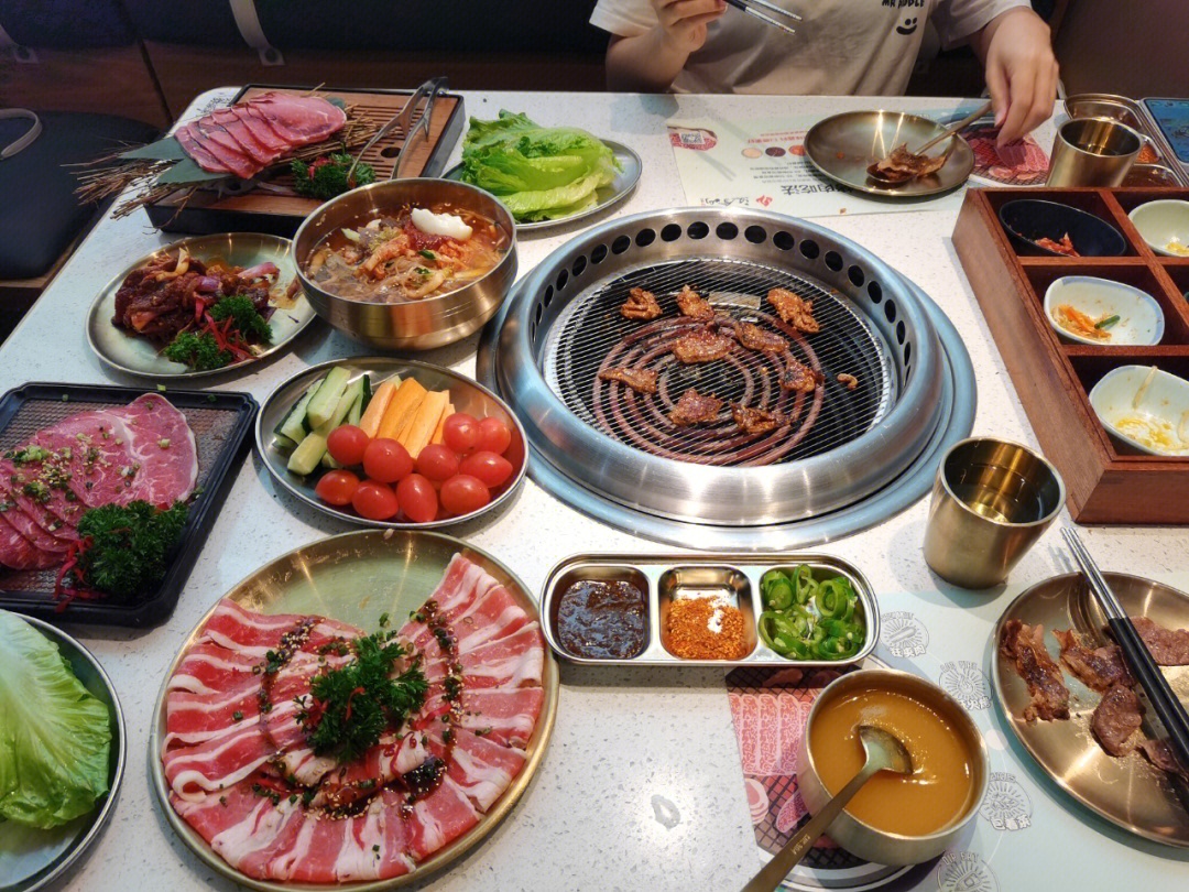韩式烤肉图片真实照片图片