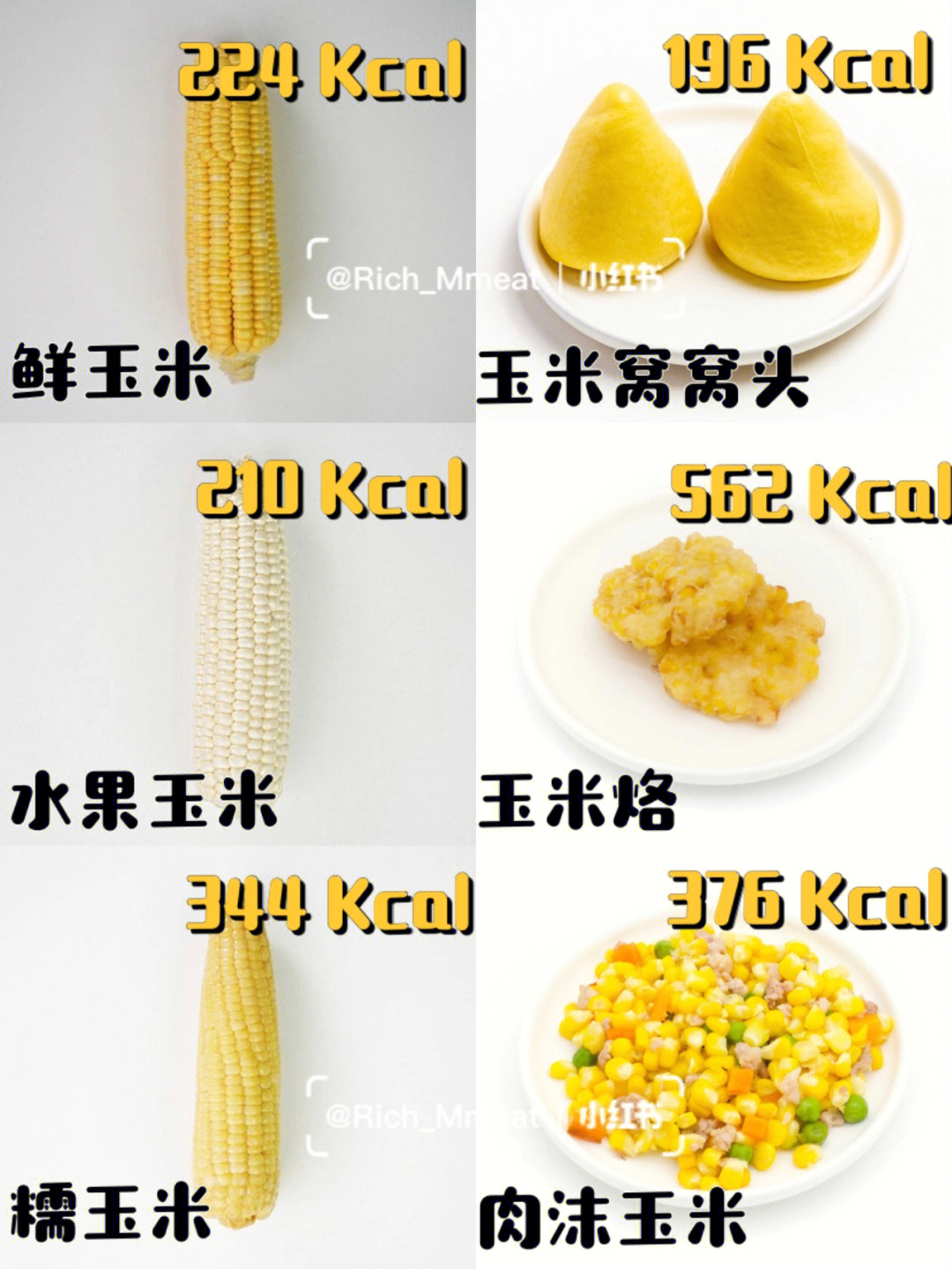 热量测评3种玉米77家常菜热量合集75
