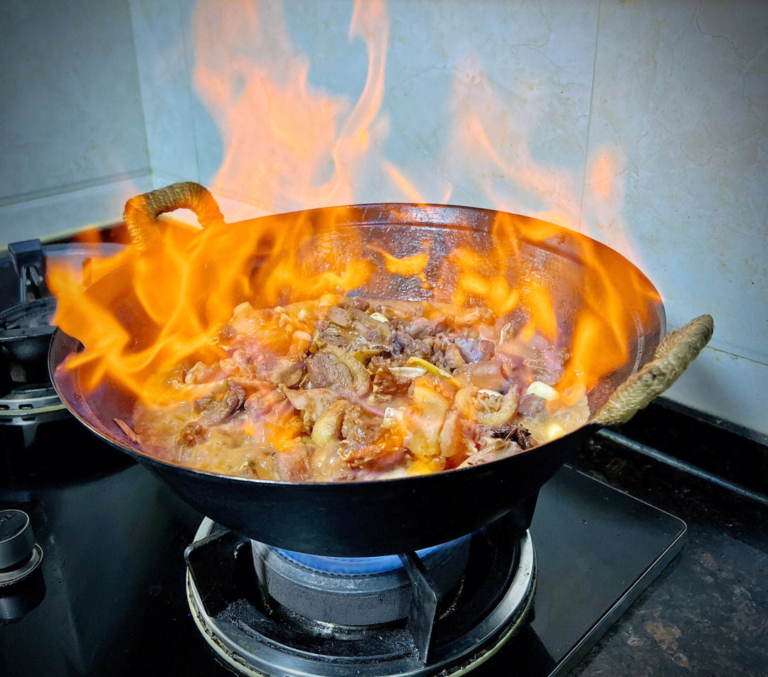 食叔火焰醉鹅图片