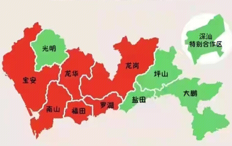 深圳11区(10 1区)版图.