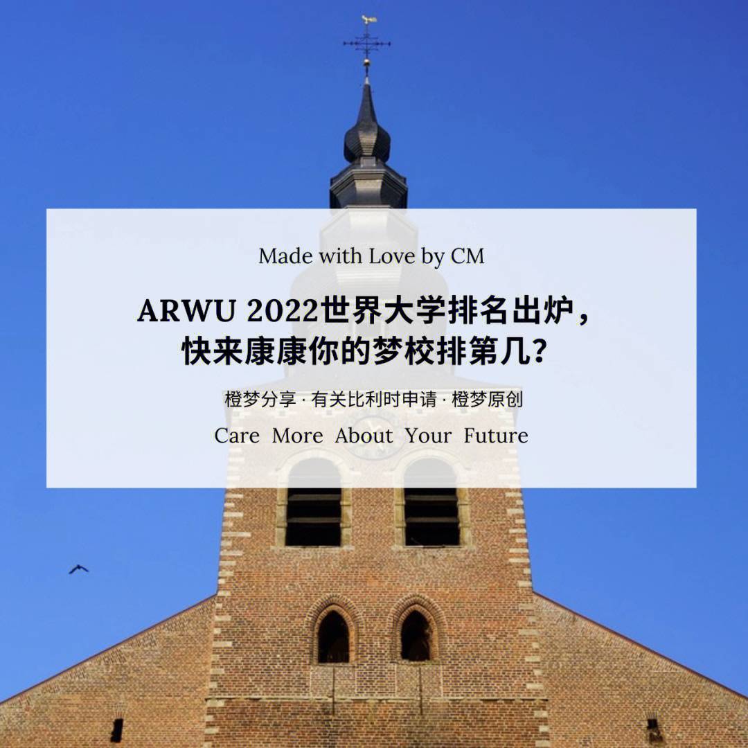 cm分享arwu2022世界大学排名比利时表现