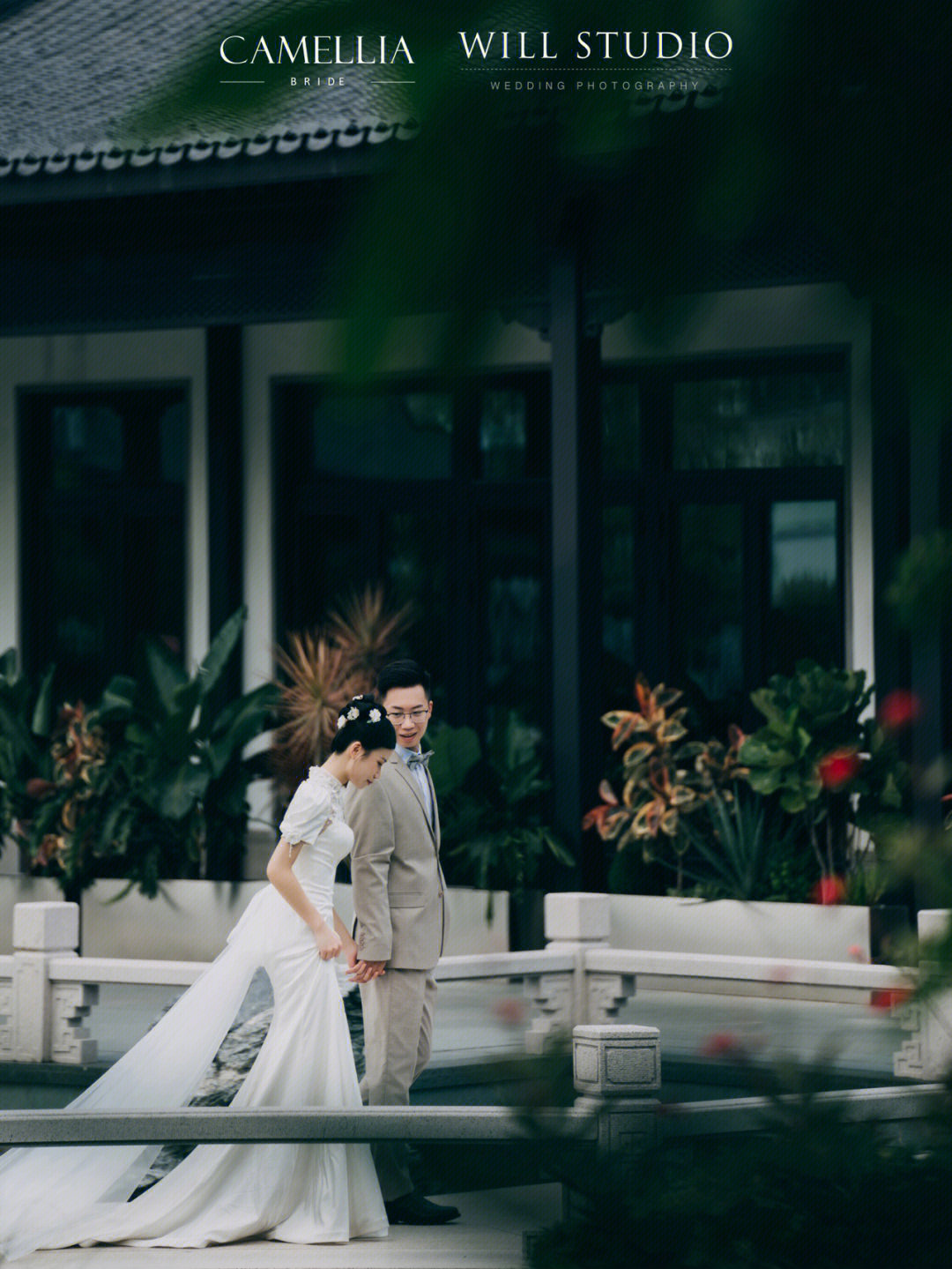 珠海新绝美中式婚纱照诗意般悱恻的记录