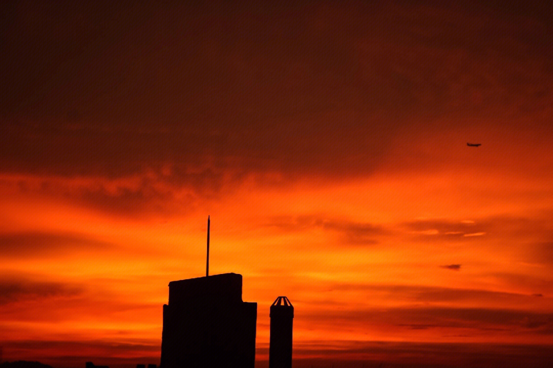 看不厌的夕阳晚霞