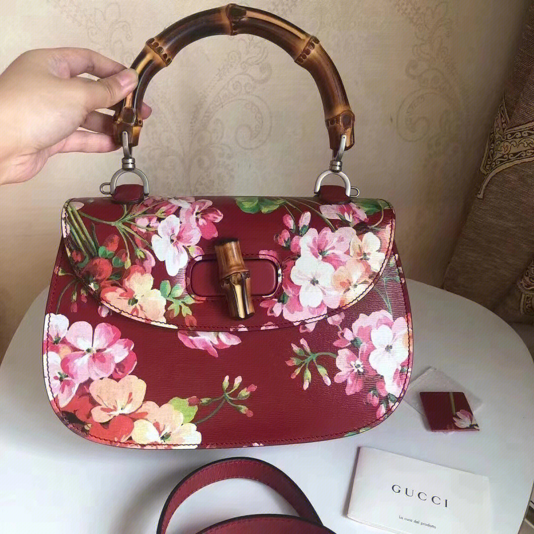 gucci竹节包