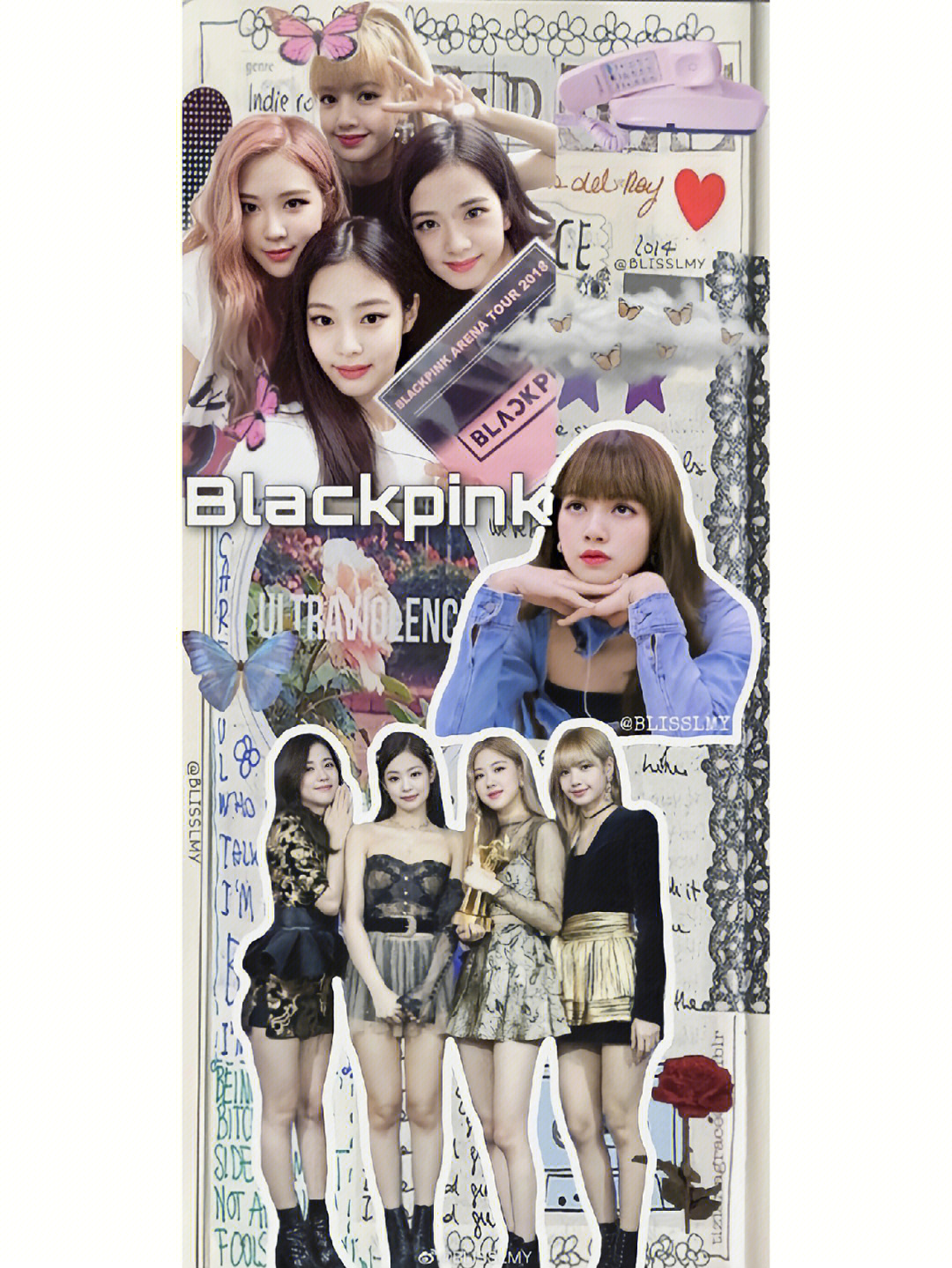 blackpink锁屏密码图案图片