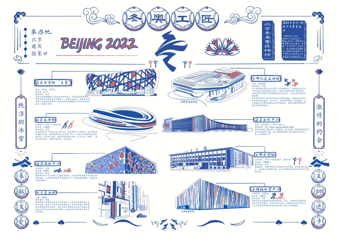 冬奥会pop海报设计图片
