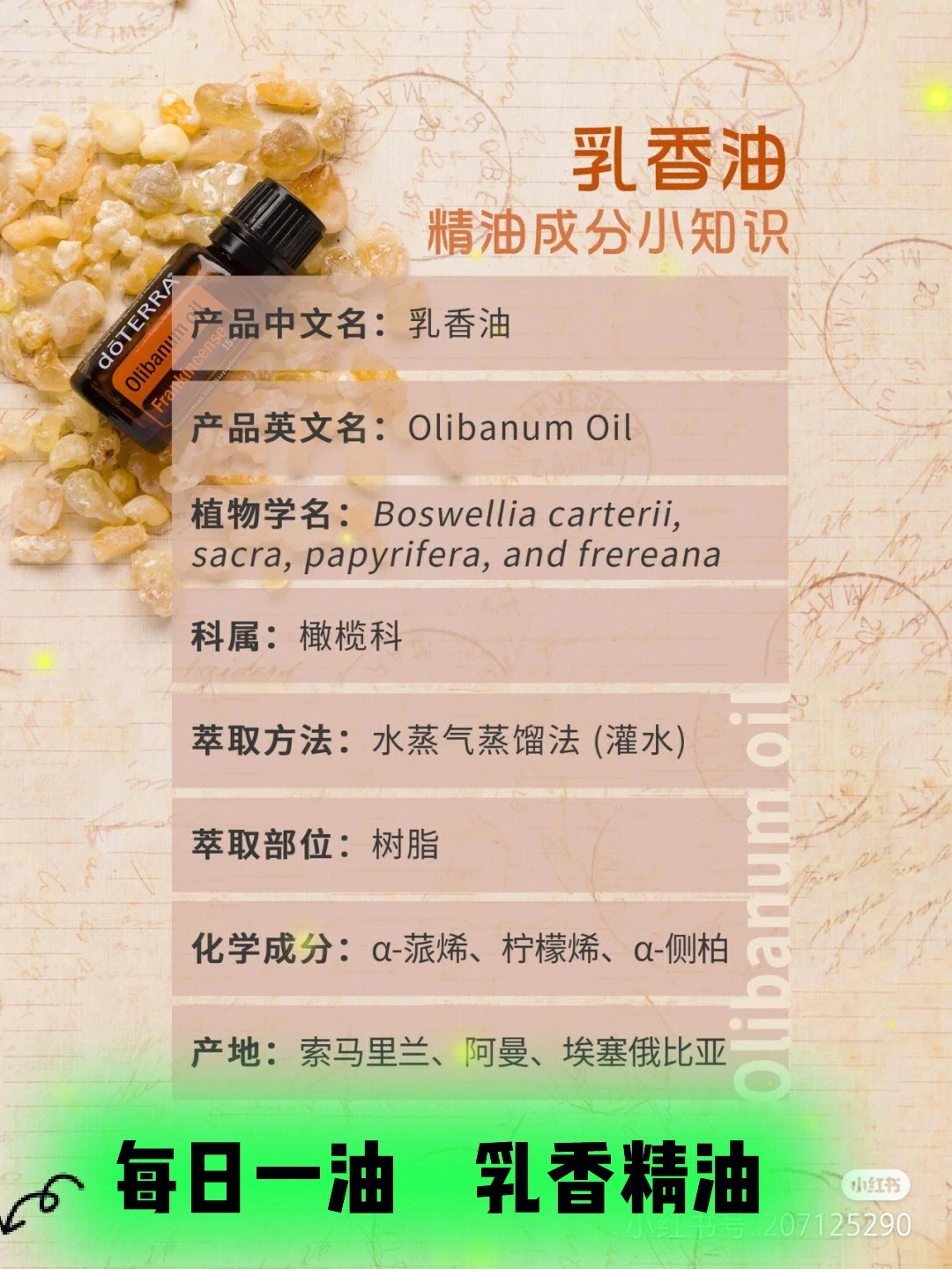 乳香精油的作用图片