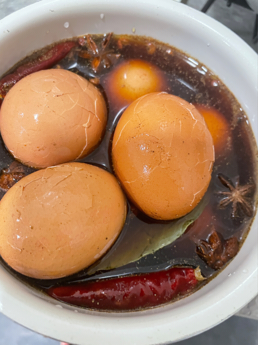 留学生菜谱电饭煲卤五香茶叶蛋好吃入味