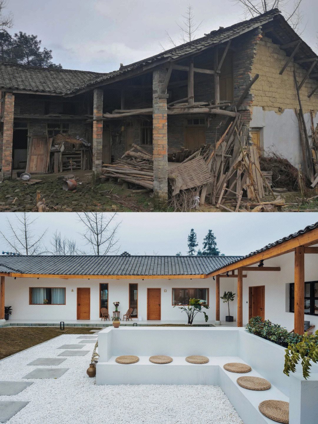 耗时一年成功改造村里最烂的房子