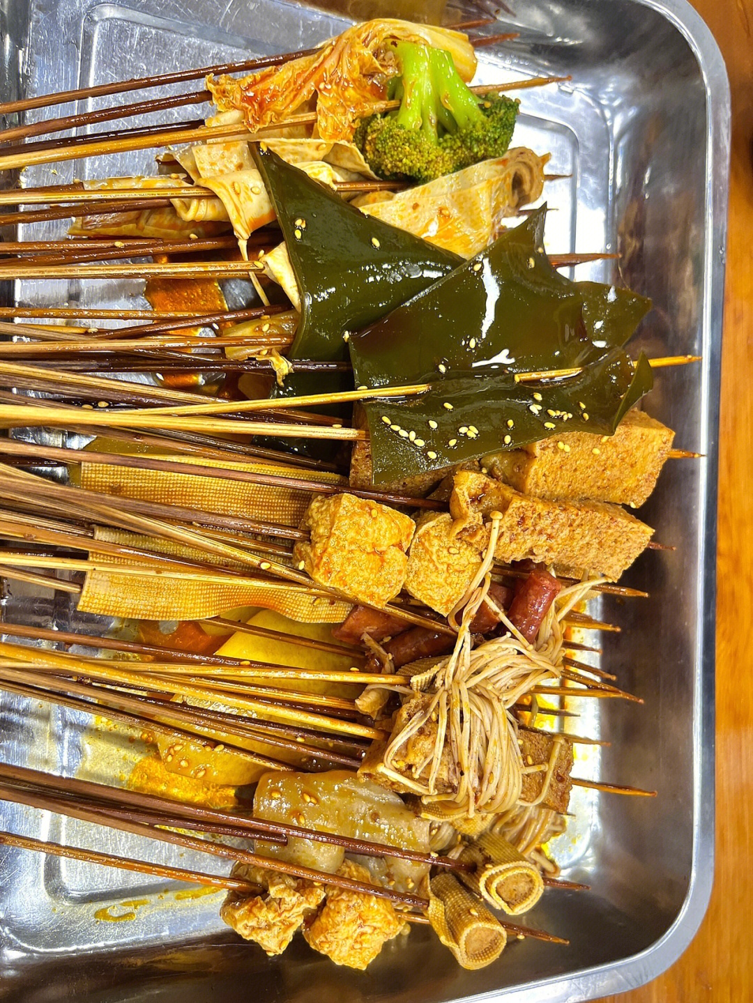 冷锅串串的菜品清单图片