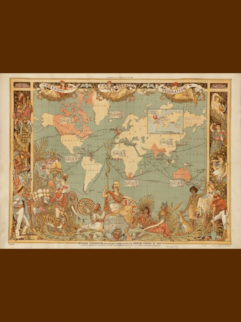 英国鼎盛时期的地图图片