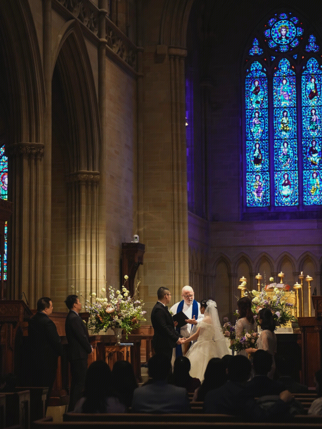二月费城教堂婚礼
