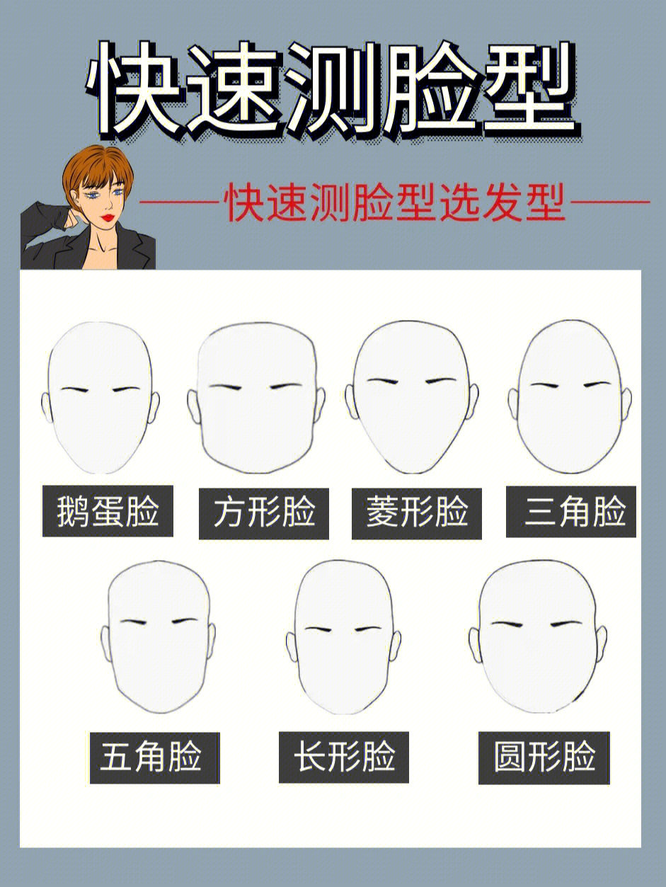 男生发型推荐快速测脸型选适合自己的发型