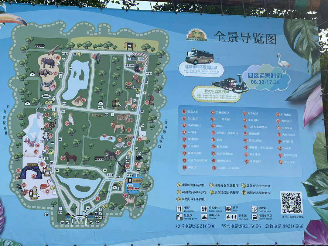 北京动物园路线图片