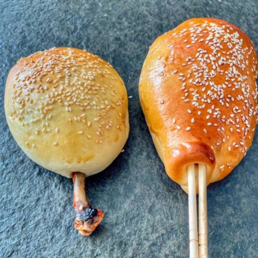 童年的鸡腿面包
