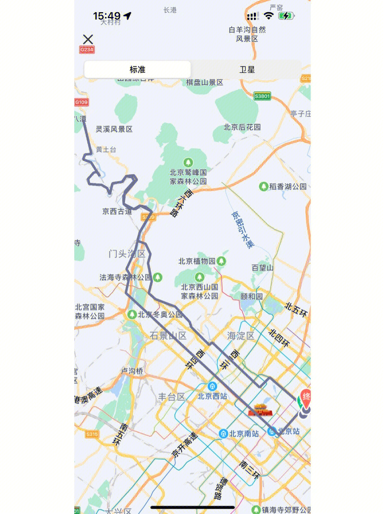 京西十八潭地图图片