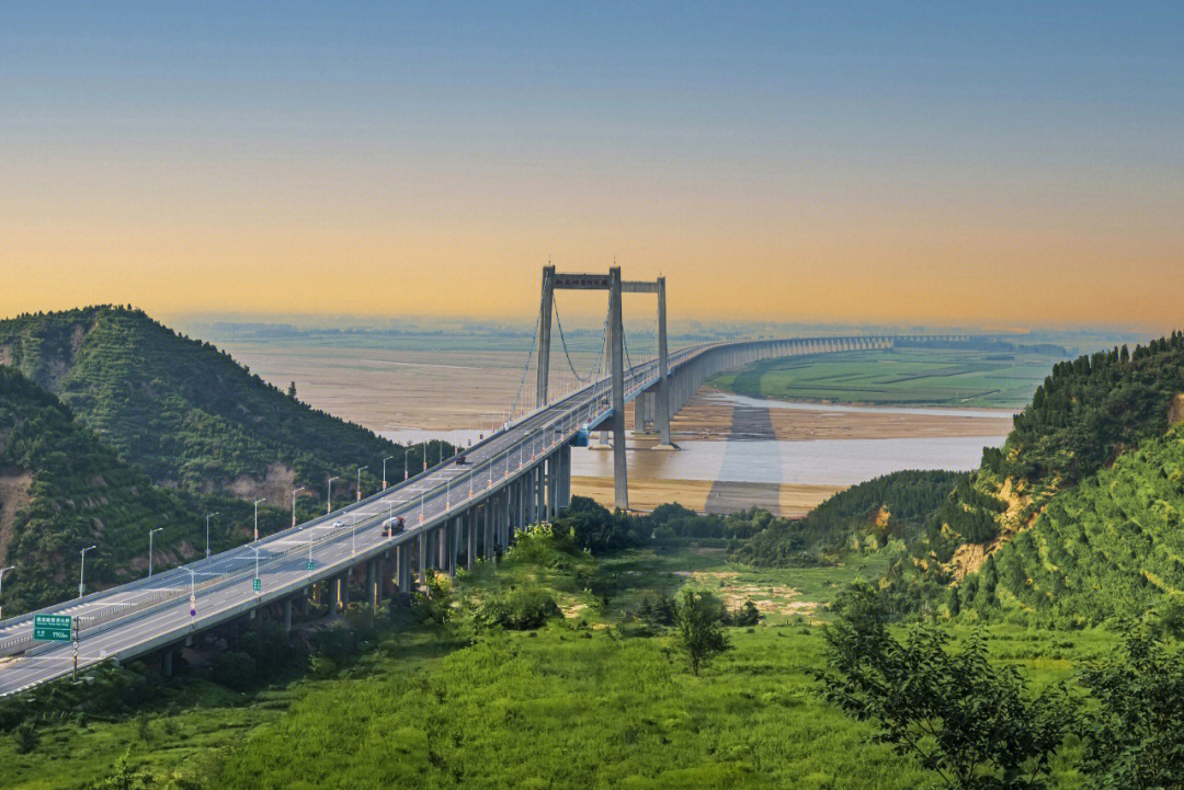 郑州黄河大桥收费图片