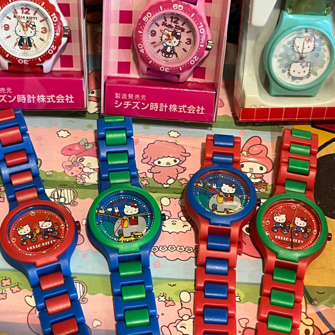 hellokitty中古积木手表